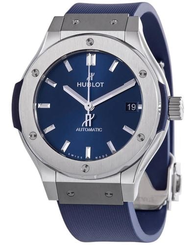 Hublot Classic Fusion Automatic Blue Dial Watch