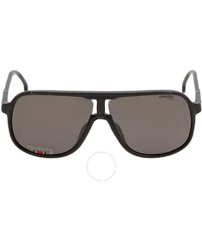 Carrera Polarized Gray Navigator Sunglasses 1047/s 0807/m9 62