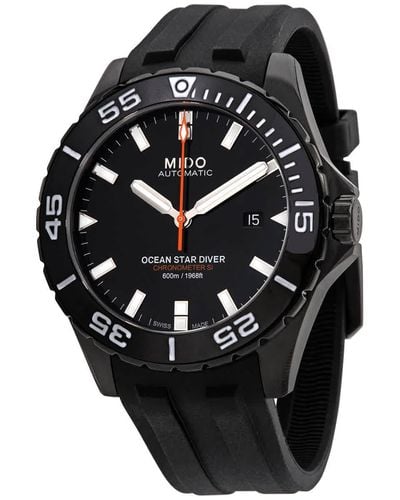 MIDO Ocean Star Diver Automatic Black Dial Watch