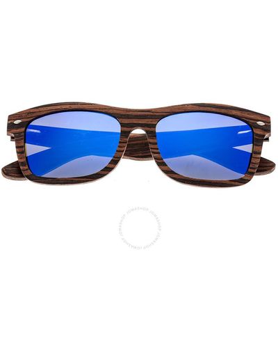Earth Maya Wood Sunglasses - Blue