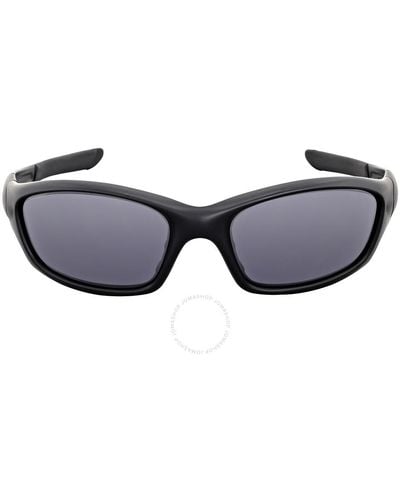 Oakley Straight Jacket Wrap Sunglasses Oo9039 11-013 61 - Blue