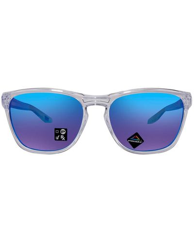 Oakley Manorburn Prizm Sapphire Square Sunglasses  947906 56 - Blue