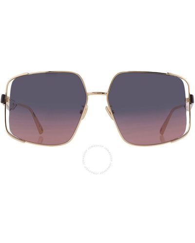 Dior Bordeaux Gradient Butterfly Sunglasses Arch S1u Cd40037u 10t 61 - Gray