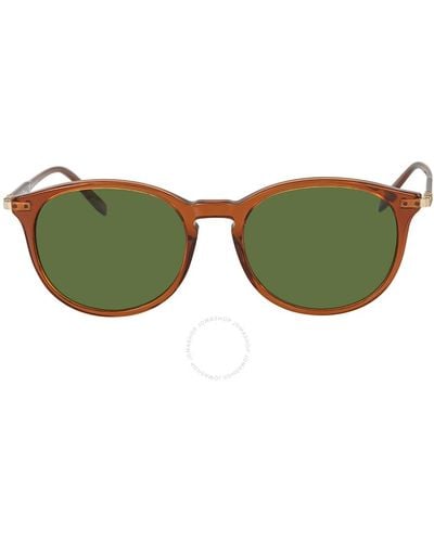 Ferragamo Round Sunglasses Sf911s 210 53 - Green