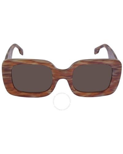 Burberry Brown Square Sunglasses Be4327 391573 51
