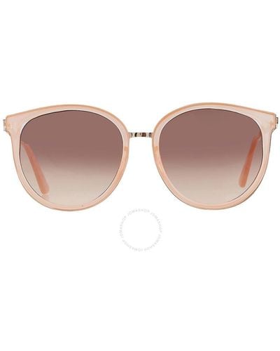 Guess Factory Brown Gradient Teacup Sunglasses Gf0428 57f 56