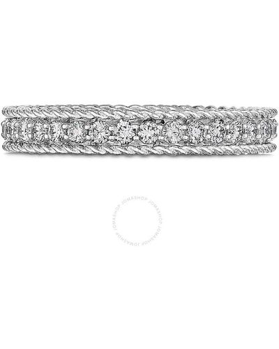 Roberto Coin 18k Gold & Diamond Symphony Princess Ring - White