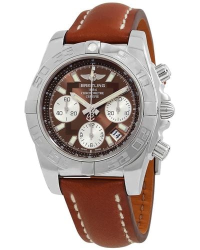 Breitling Chronomat 41 Chronograph Automatic Watch - Metallic