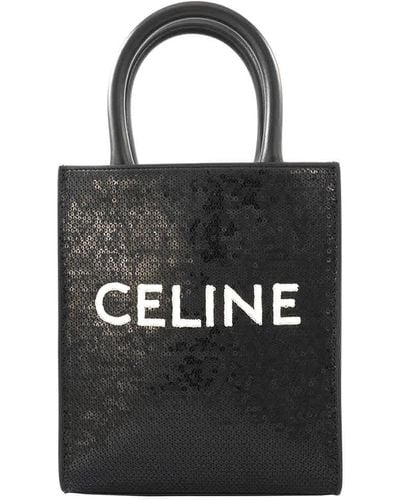 Celine Mini Vertical Cabas - Black