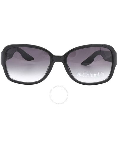 Columbia Eastern Cape Grey Gradient Square Sunglasses C521s 001 56 - Brown