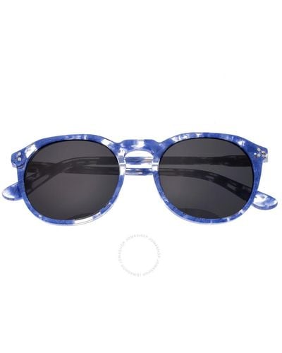 Sixty One Vieques Square Sunglasses S135bk - Blue
