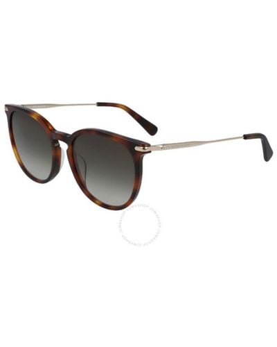 Longchamp Gradient Phantos Sunglasses Lo646s 214 54 - Brown