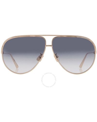Dior Blue Gradient Pilot Sunglasses Ever A1u Cd40027u 28w 65