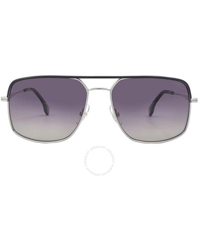 Carrera Grey Navigator Sunglasses 152/s 085k/wj 60 - Purple