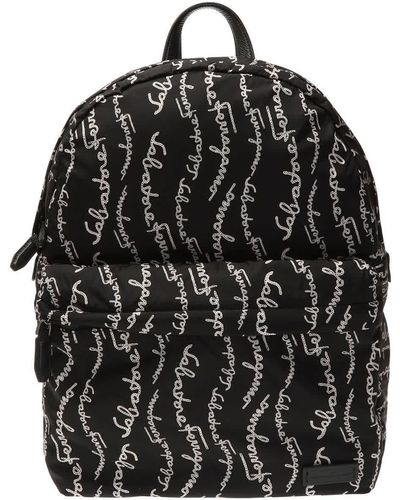 Ferragamo Nylon Backpack - Black