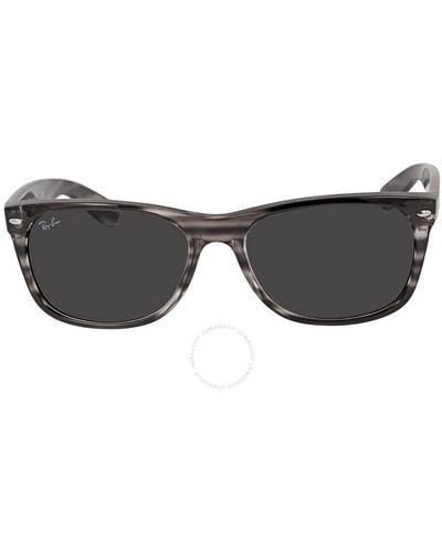 Ray-Ban New Wayfarer Color Mix Dark Sunglasses - Gray