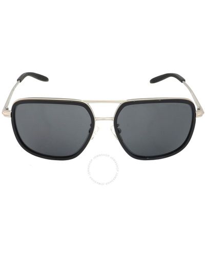 Michael Kors Del Ray Grey Solid Rectangular Sunglasses Mk1110 120687 59
