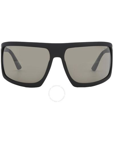 Tom Ford Clint Roviex Mirror Wrap Sunglasses Ft1066 02l 68 - Grey