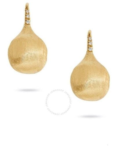 Marco Bicego Africa Constellation Gold & Diamond Drop Earrings - Metallic