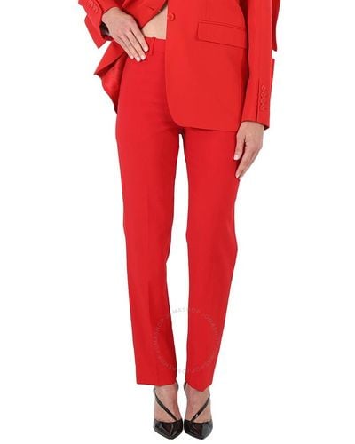 Givenchy Pop Concealed Fastening Tailo Trousers - Red