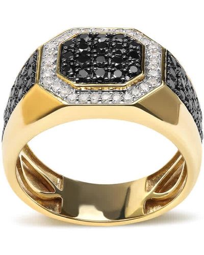 Haus of Brilliance 14k Gold Plated .925 Sterling Silver 1 1/4 Cttw White - Metallic