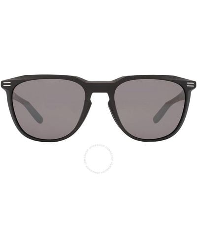 Oakley Thurso Prizm Black Polarized Oval Sunglasses Oo9286 928602 54 - Gray