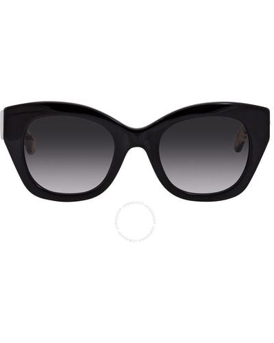 Kate Spade Jalena Gray Gradient Cat Eye Sunglasses Jalena/s 0wr7/9o 49 - Black
