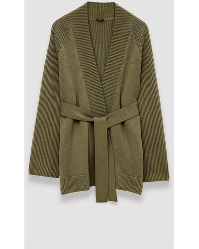 JOSEPH Cardigan Stitch Cardigan - Green