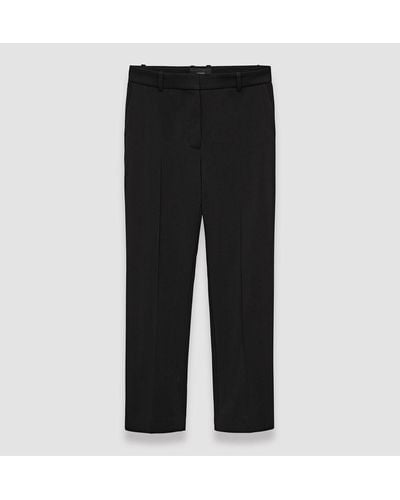 JOSEPH Tailoring Wool Stretch Coleman Trousers - Black