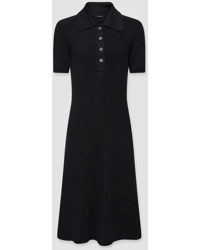JOSEPH Egyptian Cotton Dress - Black