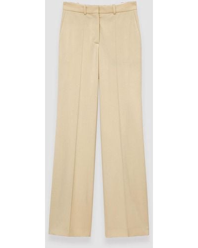 JOSEPH Tailoring Wool Stretch Morissey Trousers - Natural