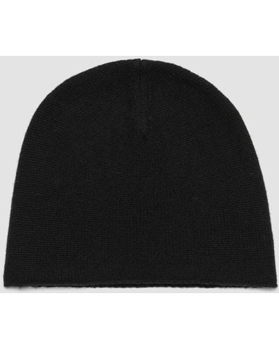 JOSEPH Pure Cashmere Hat - Black
