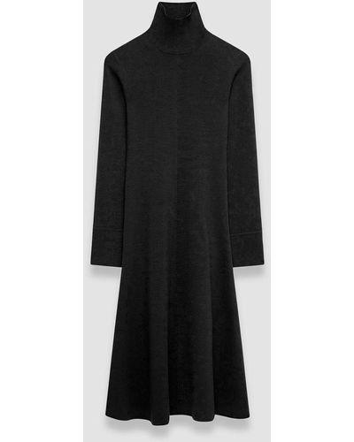 JOSEPH Silk Stretch Dress - Black