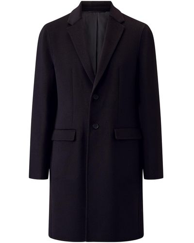 JOSEPH Armand Double Face Cashmere Coat - Black