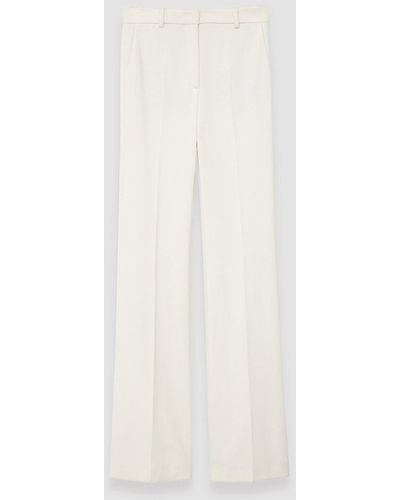 JOSEPH Ottoman Jersey Tafira Trousers - White