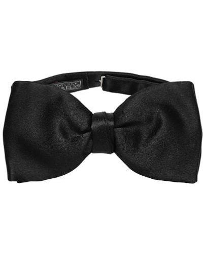 Jules B Silk Bow Tie - Black