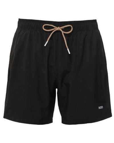 BOSS Tio Swim Shorts - Black
