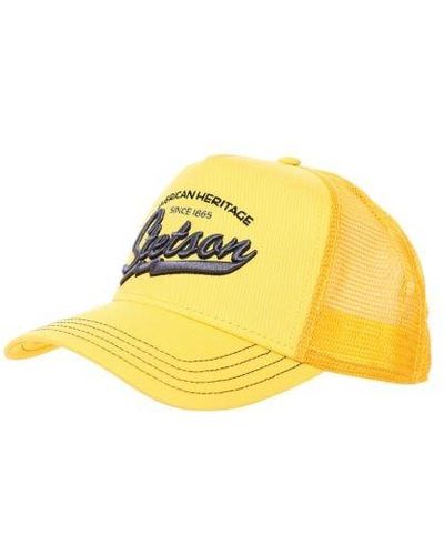 Stetson American Heritage Trucker Cap - Yellow