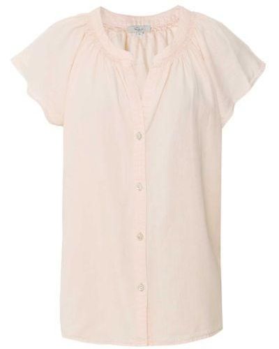 Rails Alena Linen Mix Shirt - Pink