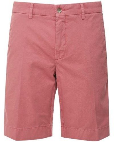 Hackett Slim Fit Kensington Shorts - Red