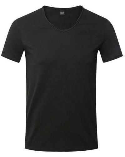 Replay V-neck T-shirt - Black