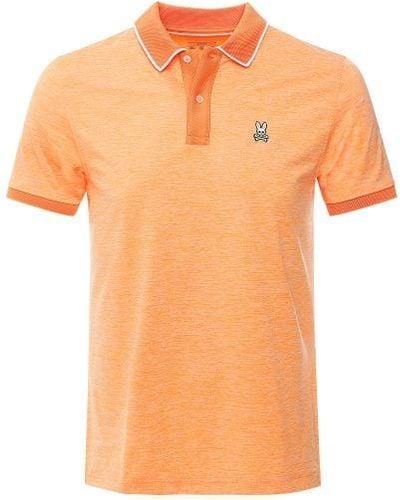 Psycho Bunny Angola Sport Polo Shirt - Orange