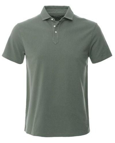 Hackett Classic Fit Pique Polo Shirt - Green