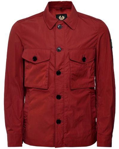 Belstaff Enborne Overshirt - Red