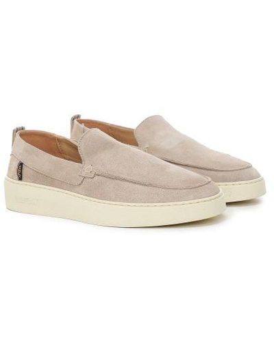 Replay Suede Frank Loafers - Pink