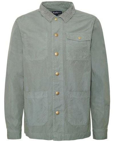 Barbour Grindle Overshirt - Green