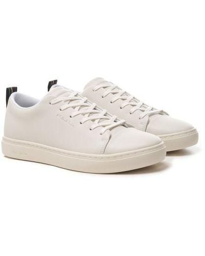 Paul Smith Leather Lee Trainers - White
