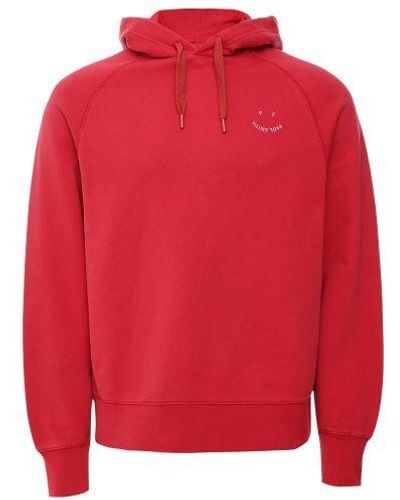 Paul Smith Happy Hoodie - Red