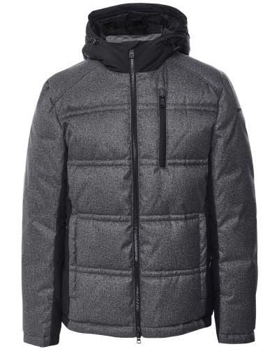 Geox Radente Short Hooded Jacket - Grey