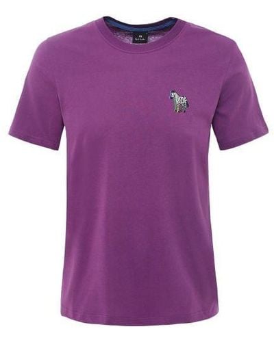 Paul Smith 3d Zebra T-shirt - Purple